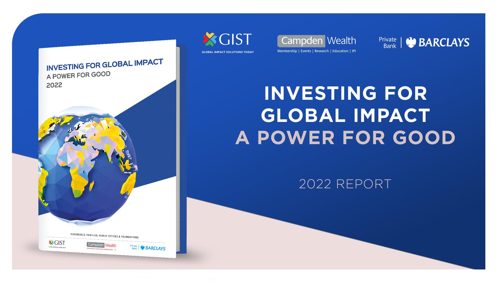 Investing for Global Impact: A Power for Good 2022 report